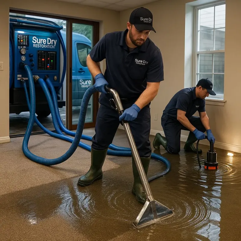Water Extraction and Removal process in Coos County, NH
